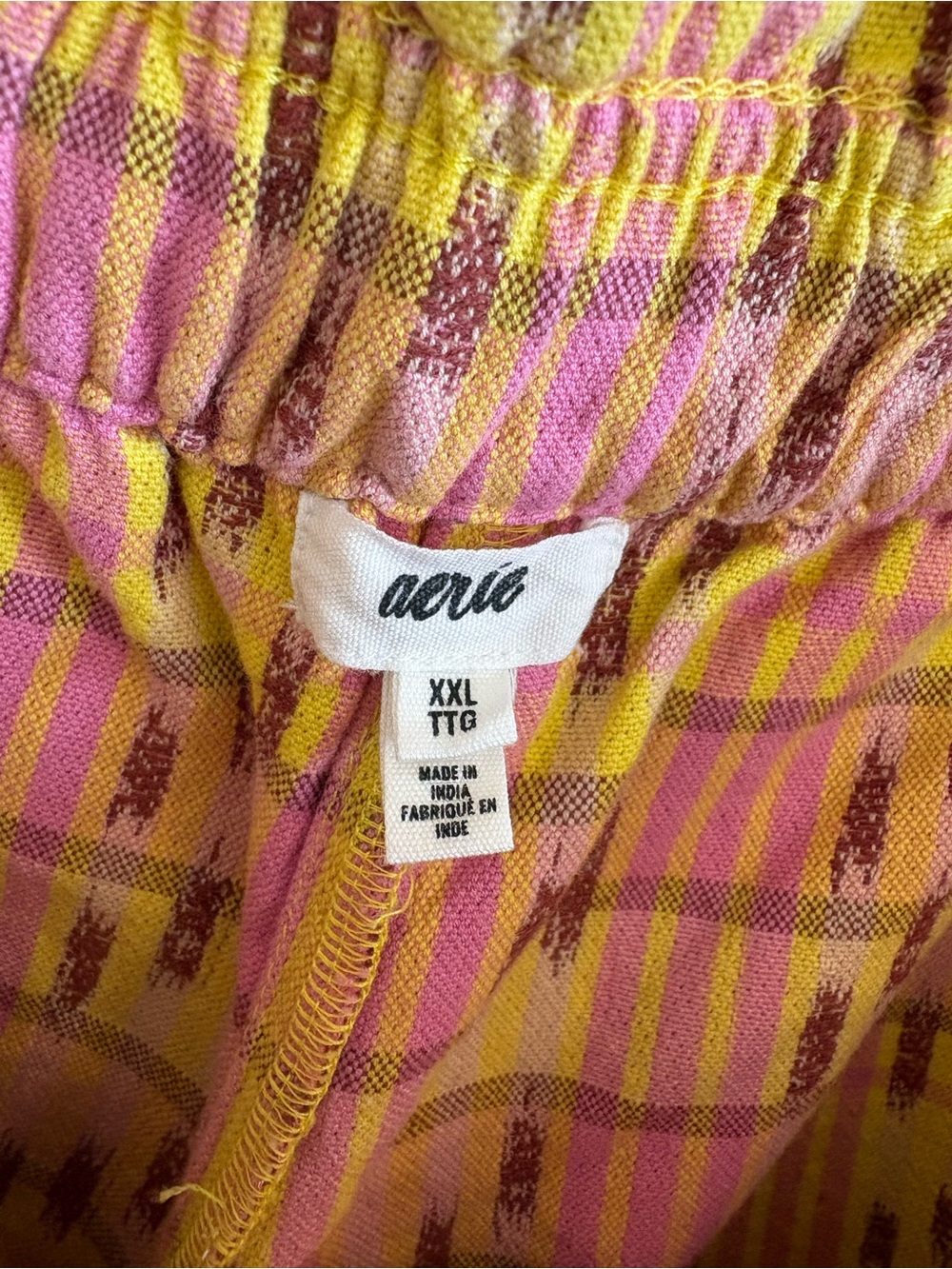Aerie Jacquard High‎ Waisted Shorts Size XXLarge - Picture 6 of 11
